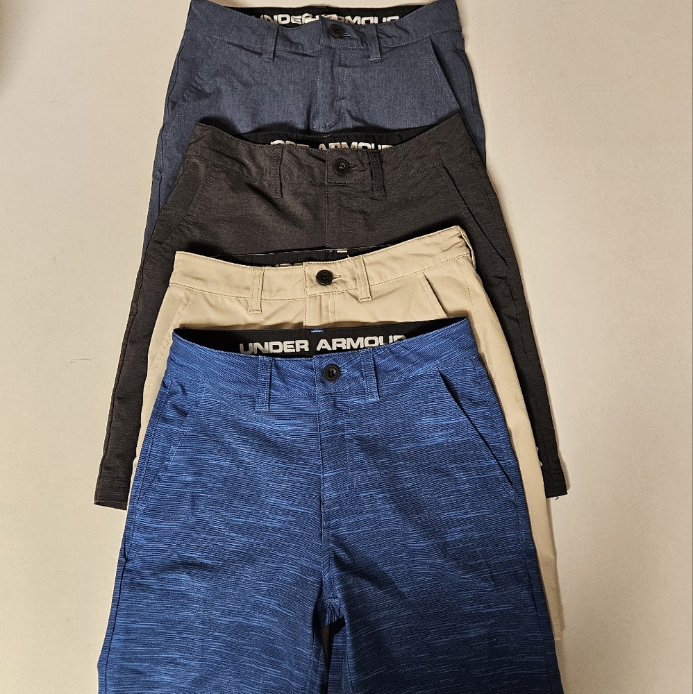 Under Armour Kids Shorts - Navy, Charcoal, Khaki